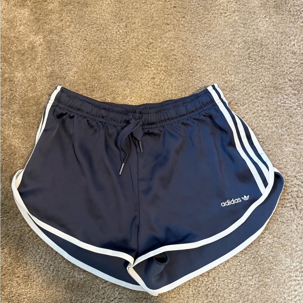 Adidas Women's Dark Blue Athletic Shorts